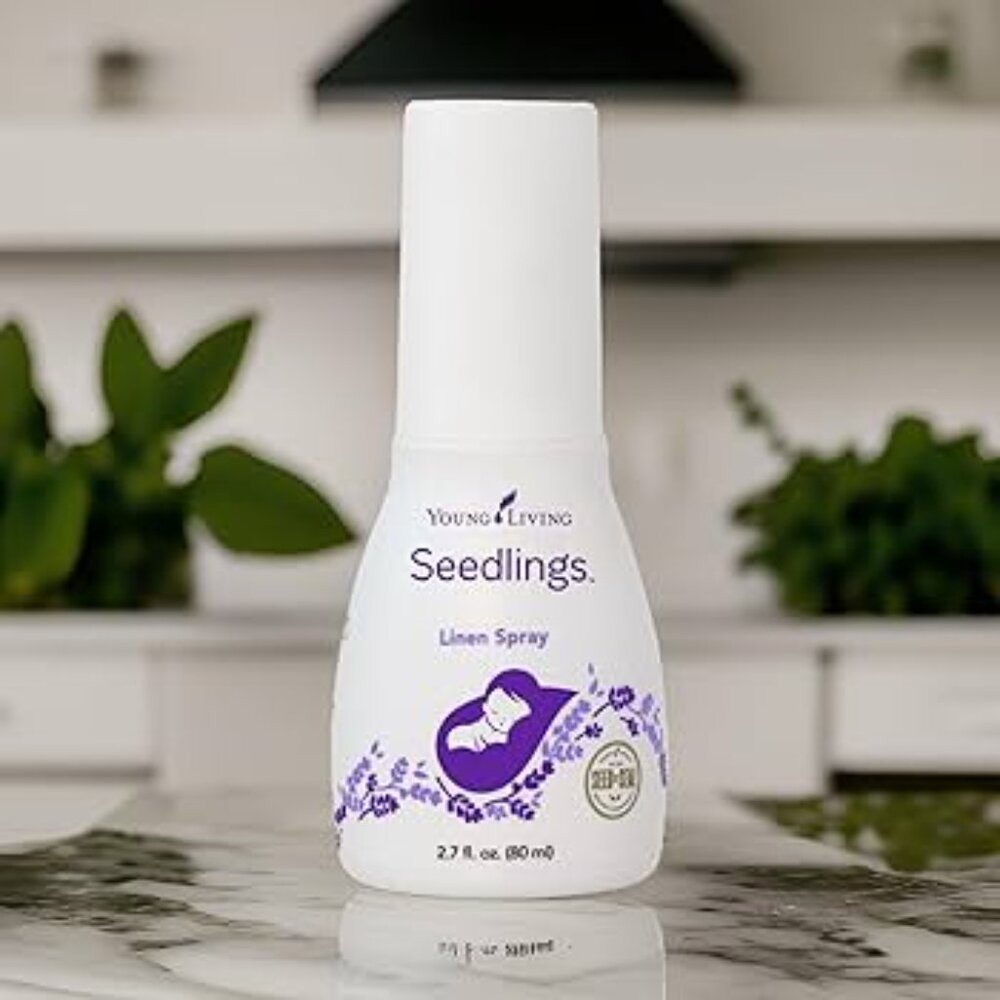 NEW Young Living 2.7 oz Seedlings Linen Spray
